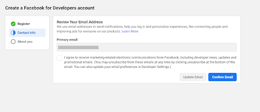review your email address